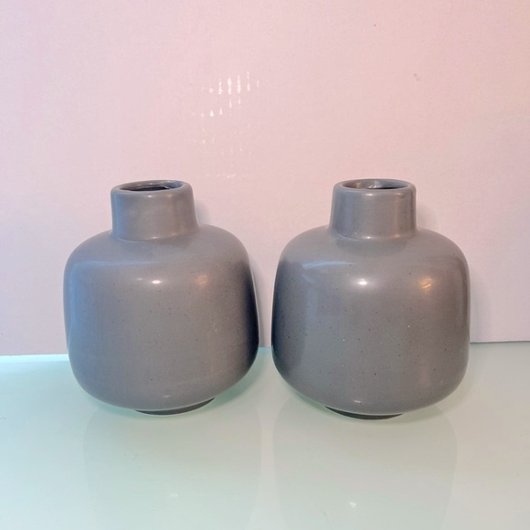 Accents Target Ceramic Bud Vaseset Of 2 Poshmark